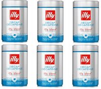 illy Decafinato Classic Espresso bezkofeinowa kawa mielona 6x250g