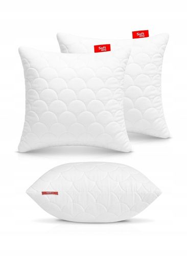 2X PODUSZKA ANTYALERGICZNA 40X40 PIKOWANA GRUBA NA ZAMEK JASIEK DO na Arena.pl