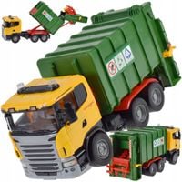 AUTO SAMOCHÓD DUŻA ŚMIECIARA NAPĘD RUCHOME ELEMENTY KLAPA DRZWI DLA DZIECI