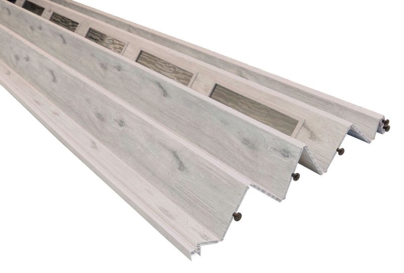 Drzwi harmonijkowe 005S DĄB ALASKA MAT - 80 cm zdjęcie 2