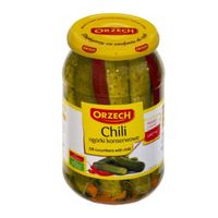 Orzech ogórki konserwowe chili 900g