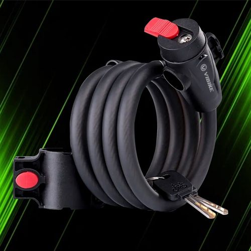 ZAPIĘCIE DO ROWERU BLOKADA ROWEROWA NA KLUCZYK MOTOR MOCNA LINKA 12MM 120CM na Arena.pl