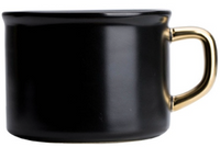 KUBEK - BLACK 250 ml - 1 szt - Home Decor