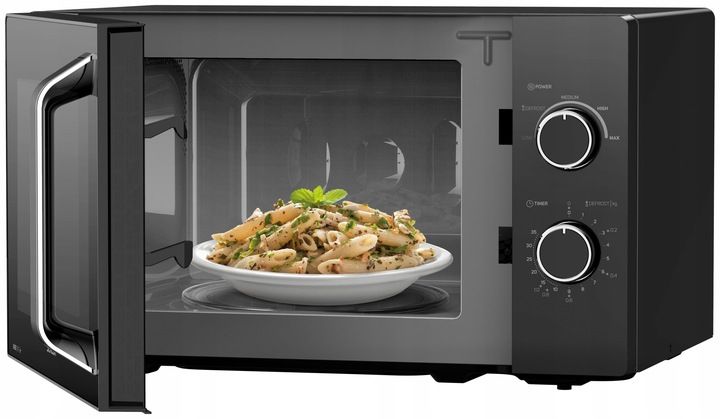 MIKROFALÓWKA KUCHENKA MIKROFALOWA MIKROFALA SENCOR CZARNA TIMER 20 L 700 W zdjęcie 3