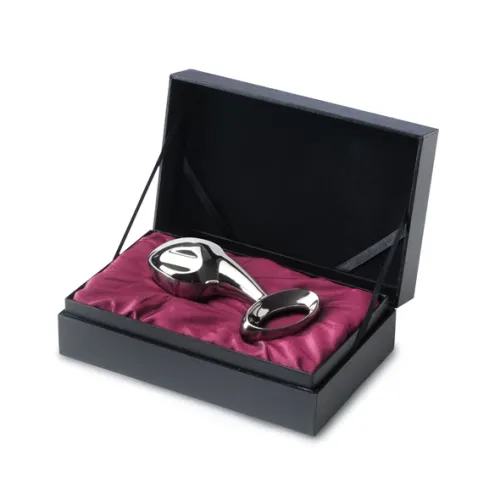 njoy pure plug 2.0 stalowy duży model z uchwytem 8,9 cm na Arena.pl