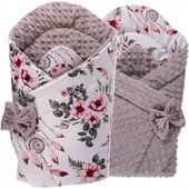 123BABY BECIK ROŻEK NIEMOWLĘCY MINKY BAWEŁNA 80x80
