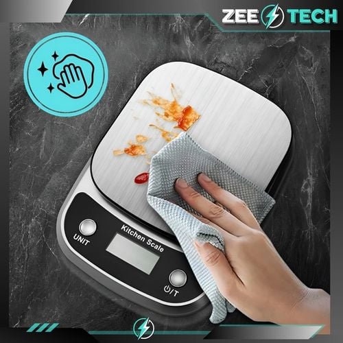 WAGA KUCHENNA ELEKTRONICZNA PRECYZYJNA 1 g | 5 kg TARA JUBILERSKA + na Arena.pl