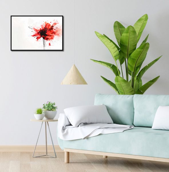 Plakat 60x40cm Płynna Akwarela zdjęcie 4