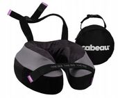 Poduszka podróżna pamięciowa na szyję TNE EVO S3 Cabeau Berlin czarno szara