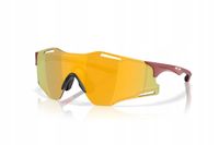 Okulary OAKLEY CYBR Zero Matte Iron Red Prizm 24K OO9512-0339
