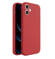 silikonowe  etui  obudowa plecki do iphone 12 mini czerwone wozinsky