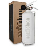 GAŚNICA DOMOWA KUCHENNA Z MANOMETREM OGNIOCHRON BIAŁA 2L MANOMETR UCHWYT