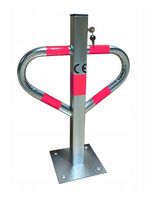 Składana blokada parkingowa Motyl Mini O/Z Zamek