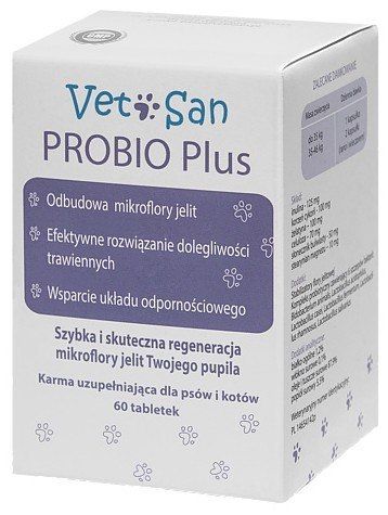 Vetosan Probio Plus 60 Tabletek na Arena.pl