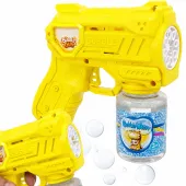 Pistolet na bańki mydlane do baniek mydlanych 70ml automatyczny na baterie