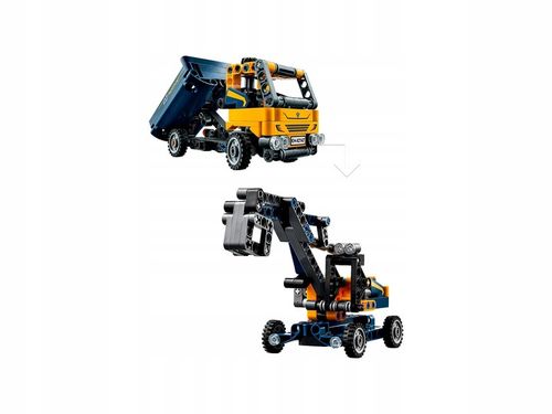 LEGO Technic Wywrotka koparka 2w1 42147 + Torba LEGO na Arena.pl