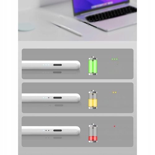 Rysik do iPada Pro 13" 11", 12,9", 10/9/8/7/6, Mini, Air (2018-2024), biały na Arena.pl