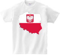Koszulka T-shirt dla dzieci Patriotyczna - Polska
