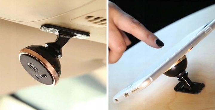Baseus Uchwyt Samochodowy Do Telefonu Auta Magnes zdjęcie 7