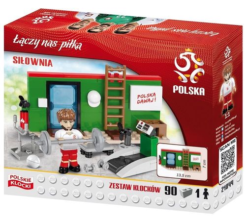Cobi Klocki PZPN 90 elementów Siłownia na Arena.pl