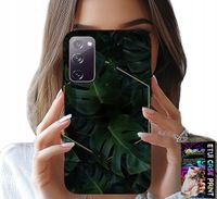 ETUI DO SAMSUNG GALAXY S20 LITE - ELEGANCKIE LIŚCIE MODNE WZORY NA CASE