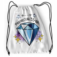 Plecak Urodziny 33 33Cie Sportowy Szkolny Worek Z Nadrukiem Ze Zdjęciem