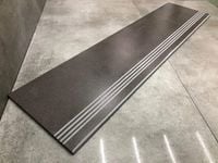 Betonowe płytki schodowe 120x30 SZARY GRAFIT