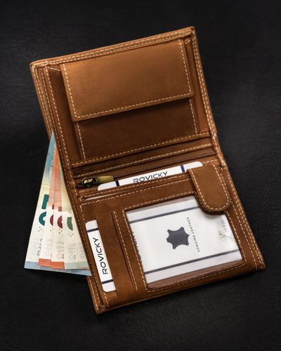 Męski stylowy portfel z indywidualnym wzorem na Arena.pl