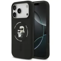 etui karl lagerfeld silicone karl&choupette ring magsafe do iphone 17