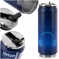 Kubek Termiczny Puszka 500 ml ORION Słuchawki Stal Nierdzewna Szczelny
