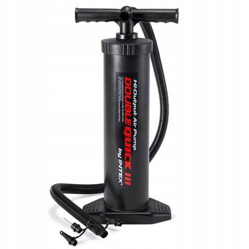Pompka ręczna tłokowa dwukierunkowa Double Quick III Intex 68615 na Arena.pl