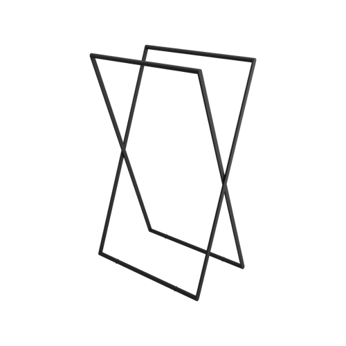 Kros wieszak wolnostojący na ręczniki, czarny mat na Arena.pl