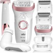 DEPILATOR BRAUN Silk-epil 9 BONUS DELUXE PACK (LIMITED) + GOLARKA + DODATKI