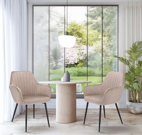 krzesło cora beżowe na Arena.pl