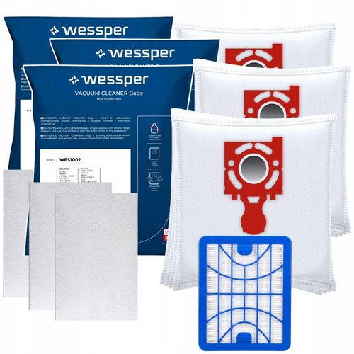 12x Worki do Zelmer Jupiter Ultra Filtration 2100W ZVC425HT ZVC425SP na Arena.pl