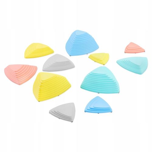 Kolorowe kamienie balansujące dla dzieci – zestaw 11 sztuk do zabawy na Arena.pl