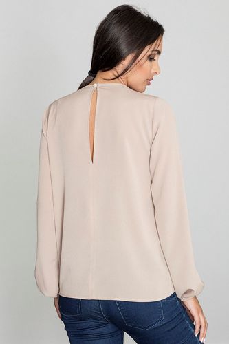 Bluzka Model M549 Beige - Figl Beżowy S na Arena.pl
