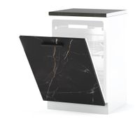 Szafka Kuchenna Front Do Zabudowy Zmywarki 60cm Blande Biały San Sebastian