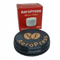 Zestaw Filtry papierowe AeroPress 350 szt + Aero Case Mini Black
