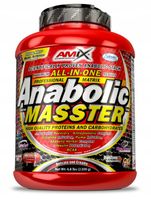 AMIX ANABOLIC MASSTER 2200g BULK GAINER Truskawka