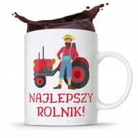 Dla Rolnika Kubek Na Prezent Najlepszy Rolnik Z Nadrukiem Ze Zdjęciem