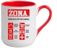 KUBEK Z NADRUKIEM PREZENT DLA KOLEŻANKI DZIEWCZYNY ŻONY MAMY DZIEŃ KOBIET