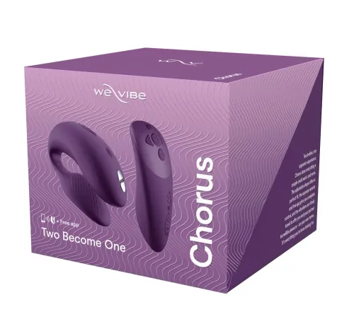we-vibe chorus purple - model dla par z pilotem i aplikacją, silikon na Arena.pl