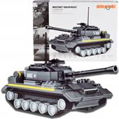 KLOCKI KONSTRUKCYJNE CZOŁG BOJOWY DZIAŁO ZESTAW DLA DZIECI MILITARIA MODEL