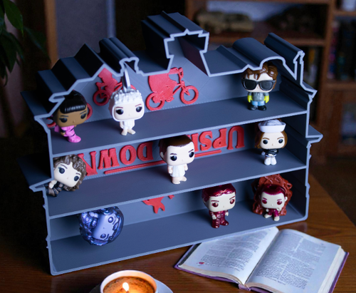 Stranger Things Upside Down Stand – ekspozytor 3D stojak do figurek na Arena.pl