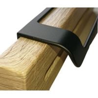 Uchwyt meblowy Schwinn Z286 Nowoczesny Rozstaw w mm - 96/160, Kolor pokrycia - Czarny mat lakier