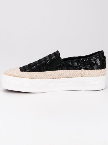 CZARNE TRAMPKI ESPADRYLE Rozmiar - 41 na Arena.pl