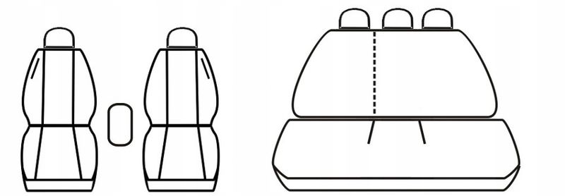 Pokrowce na miarę Citroen C-Elysee 2017-2019 zdjęcie 11