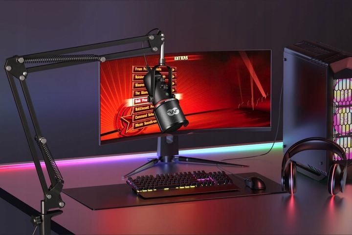 MOZOS MKIT-GX MIKROFON DO KOMPUTERA USB GAMINGOWY POJEMNOŚCIOWY zdjęcie 3