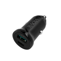 Ładowarka samochodowa 30 W USB + USB typu C z funkcją PowerDelivery